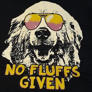 No Fluffs Given Girls Graphic XL‎ Tee